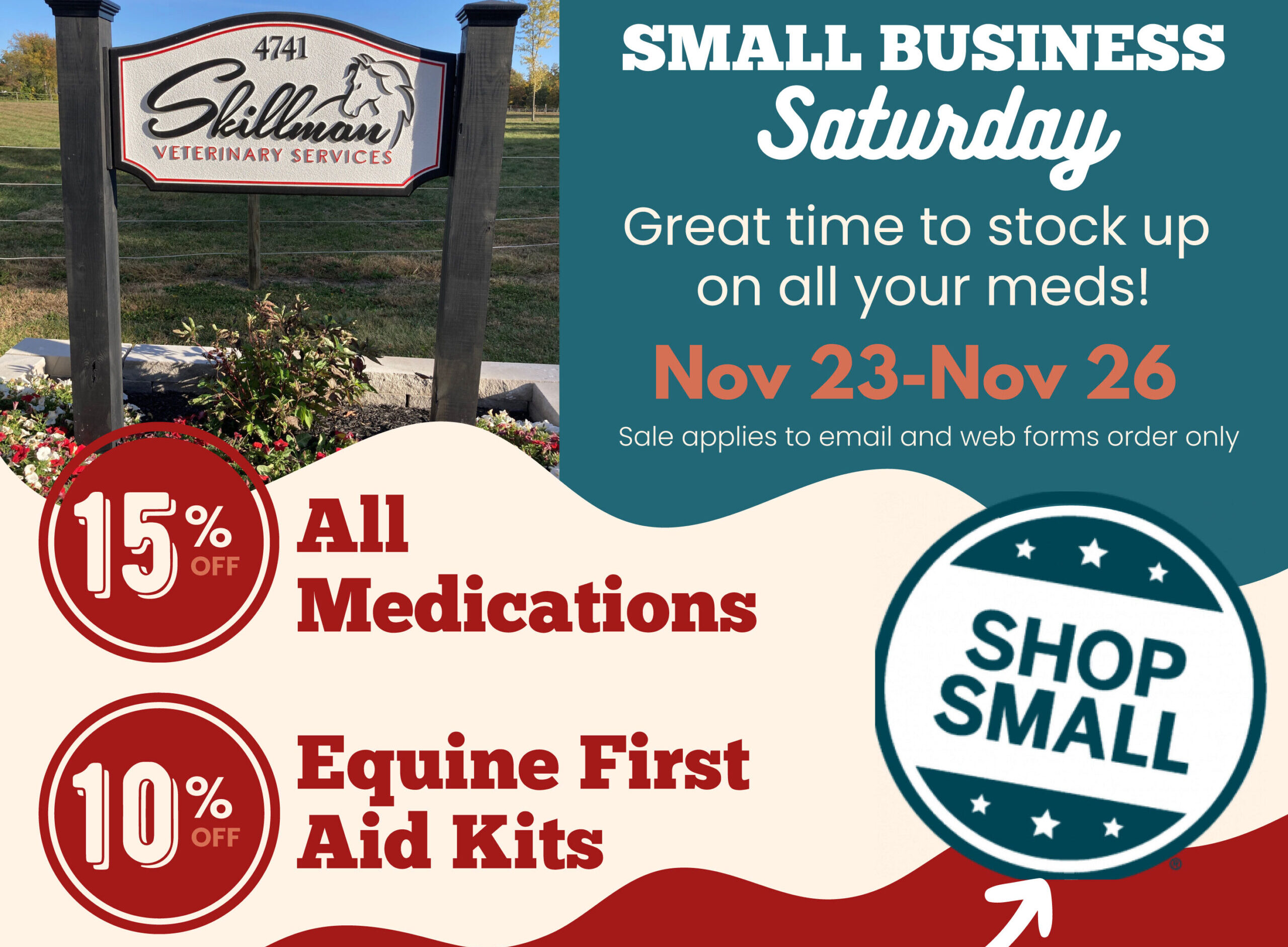 Small Business Saturday Discounts